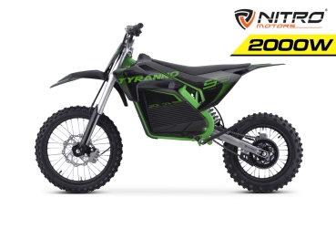 NITRO E-Dirtbike Tyranno 2000W 72V30Ah Lith 19"16"